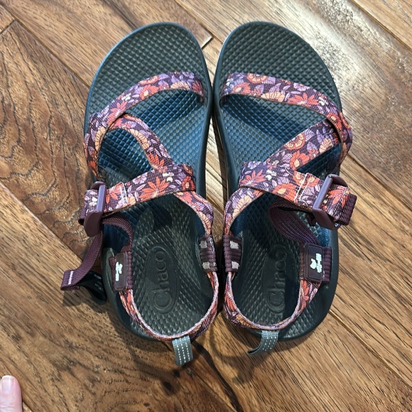 Kids Chaco Z Cloud Woodstock sandal size 4 - Picture 4 of 7